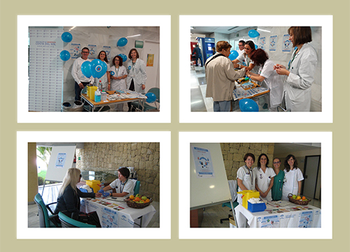Las áreas de Medicina Interna del Hospital Costa del Sol y del HAR de Benalmádena realizan una campaña para informar y concienciar sobre la diabetes