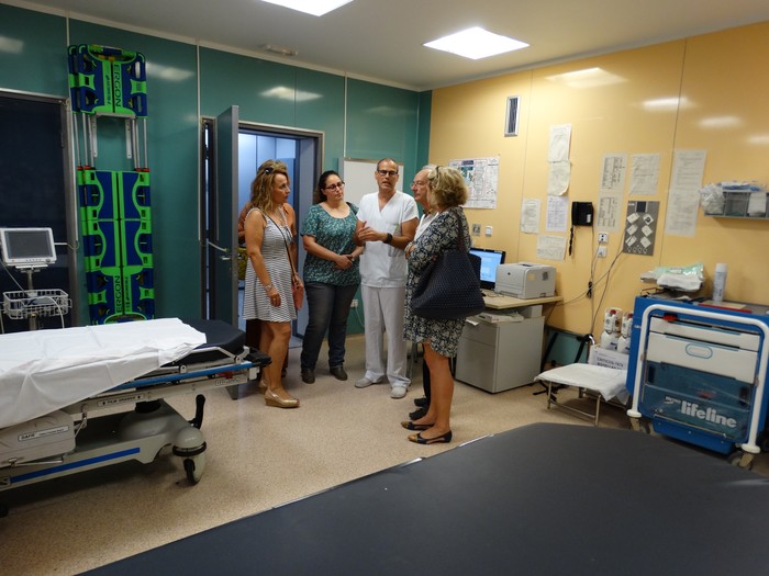 La unidad de Urgencias del Hospital Costa del Sol organiza una jornada de puertas abiertas para acercar e informar a la ciudadanía sobre la atención asistencial en esta área