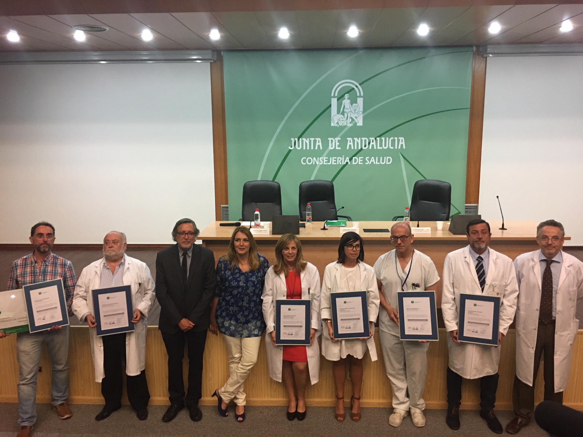 Salud otorga su sello de calidad al Hospital de Benalmádena y a cinco unidades del Hospital Costa del Sol