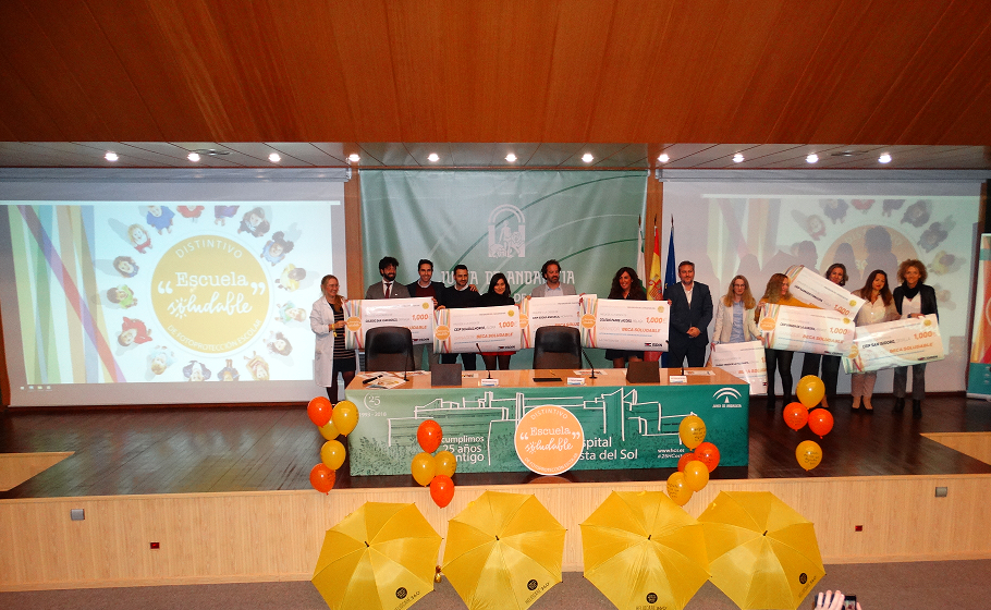 Ocho colegios de infantil y primaria de distintos puntos de Andalucía obtienen el ‘Distintivo Soludable’, modelo de certificación en fotoprotección