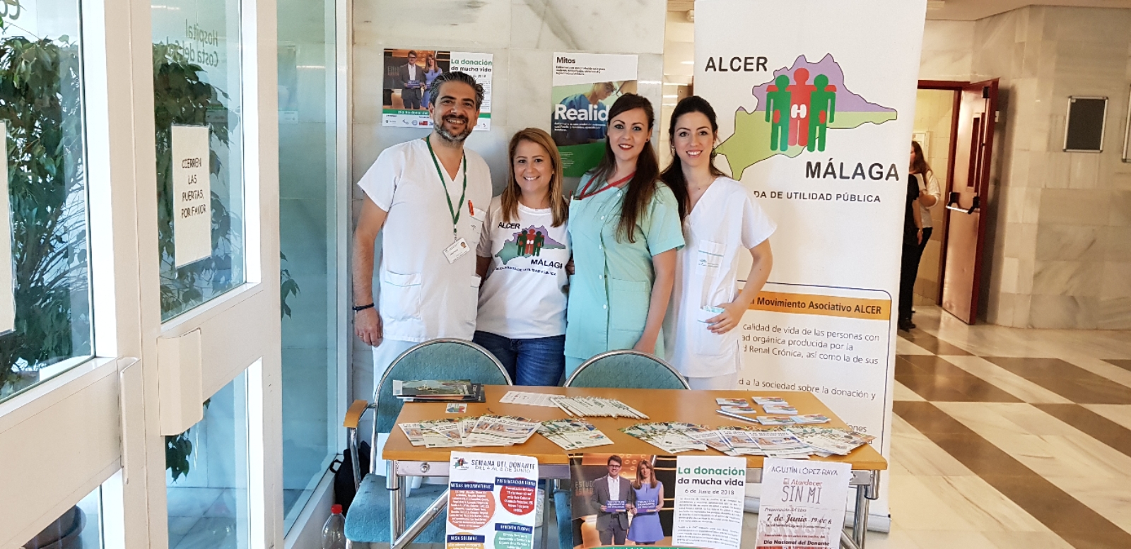 La unidad de Hemodiálisis del Hospital Costa del Sol realiza una campaña para informar y concienciar de la importancia de la enfermedad renal crónica