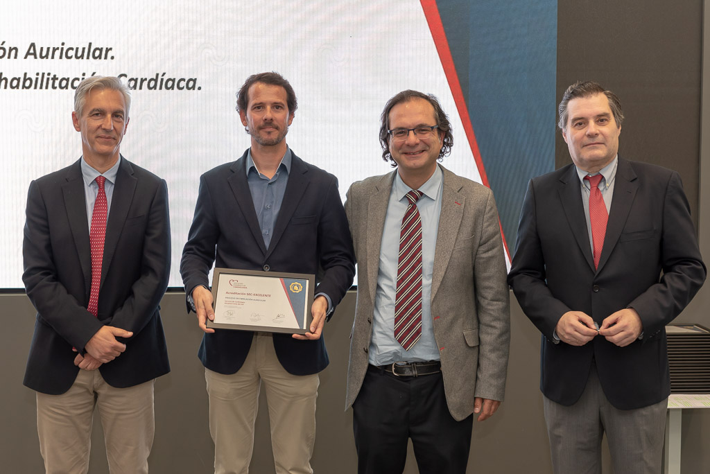 El área de Cardiología del Hospital Costa del Sol ha recibido la acreditación nacional de calidad SEC-EXCELENTE en fibrilación auricular otorgado por la Sociedad Española de Cardiología (SEC)