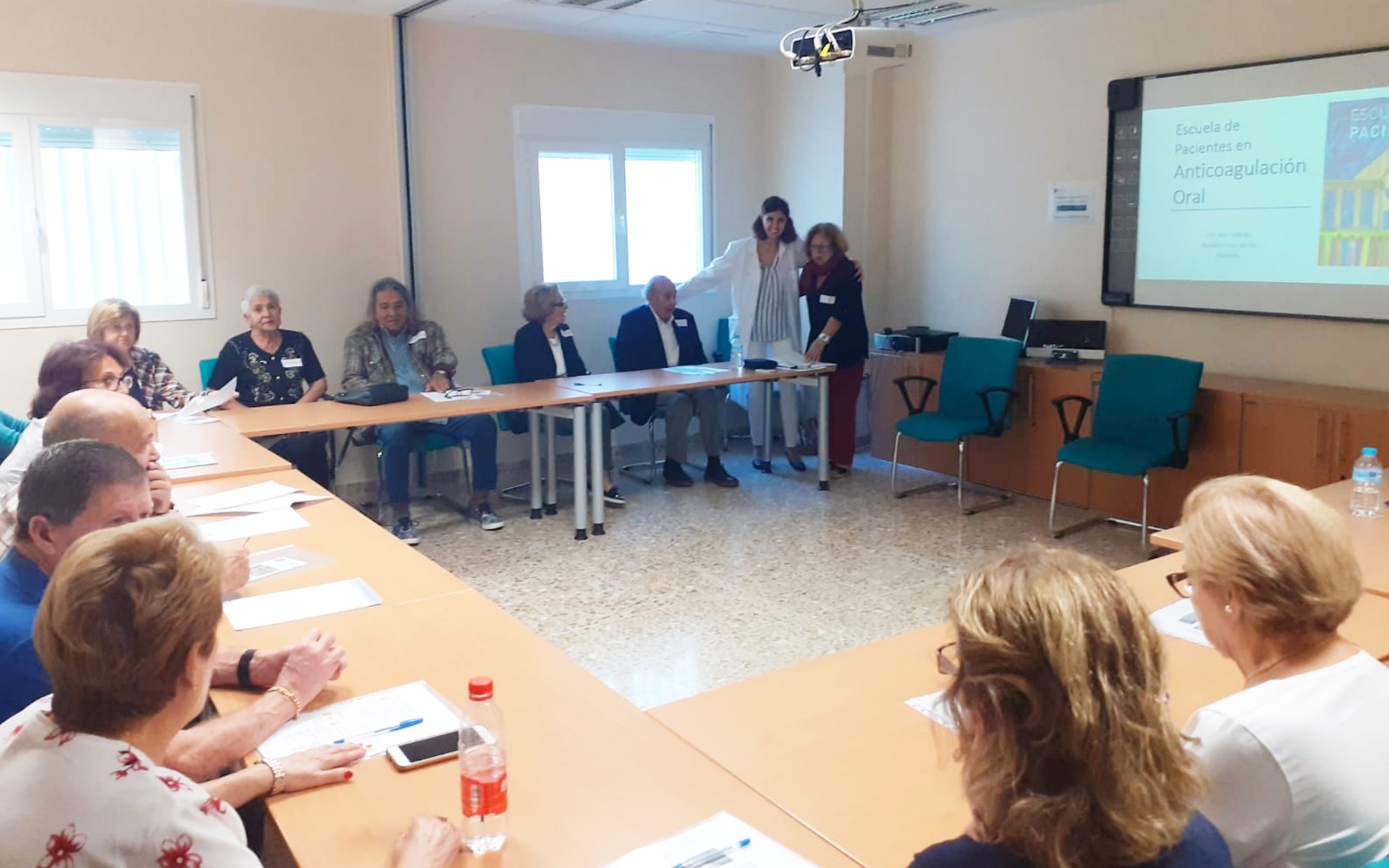 El Hospital Costa del Sol ha celebrado una nueva Escuela de Pacientes para personas anticoaguladas