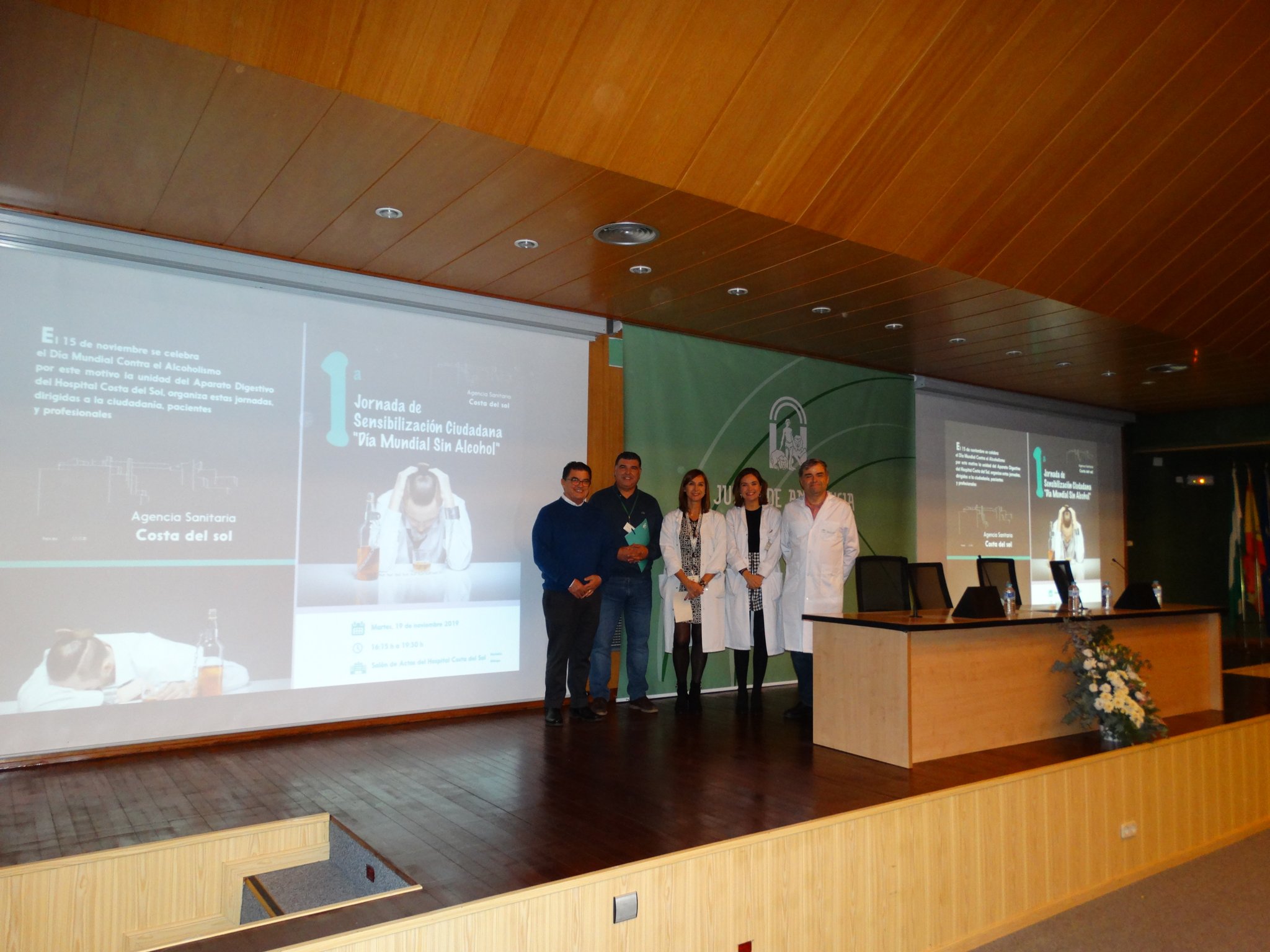 El Hospital Costa del Sol organiza la ‘1ª Jornada de Sensibilización Ciudadana’ con motivo del Día Mundial Sin Alcohol