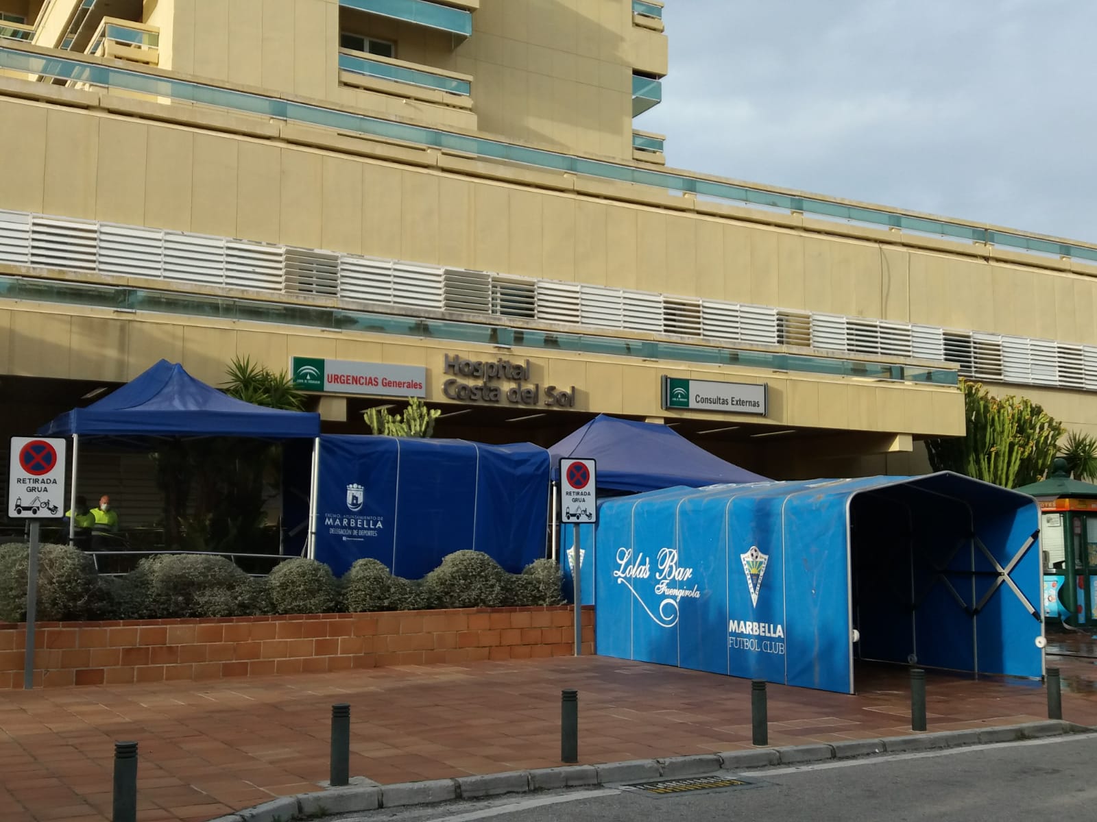 Las Urgencias del Hospital Costa del Sol se trasladan durante 72 horas a la zona de Consultas Externas para el abordaje de la limpieza y desinfección profunda, de carácter preventivo, de esta unidad y de sus conductos de climatización