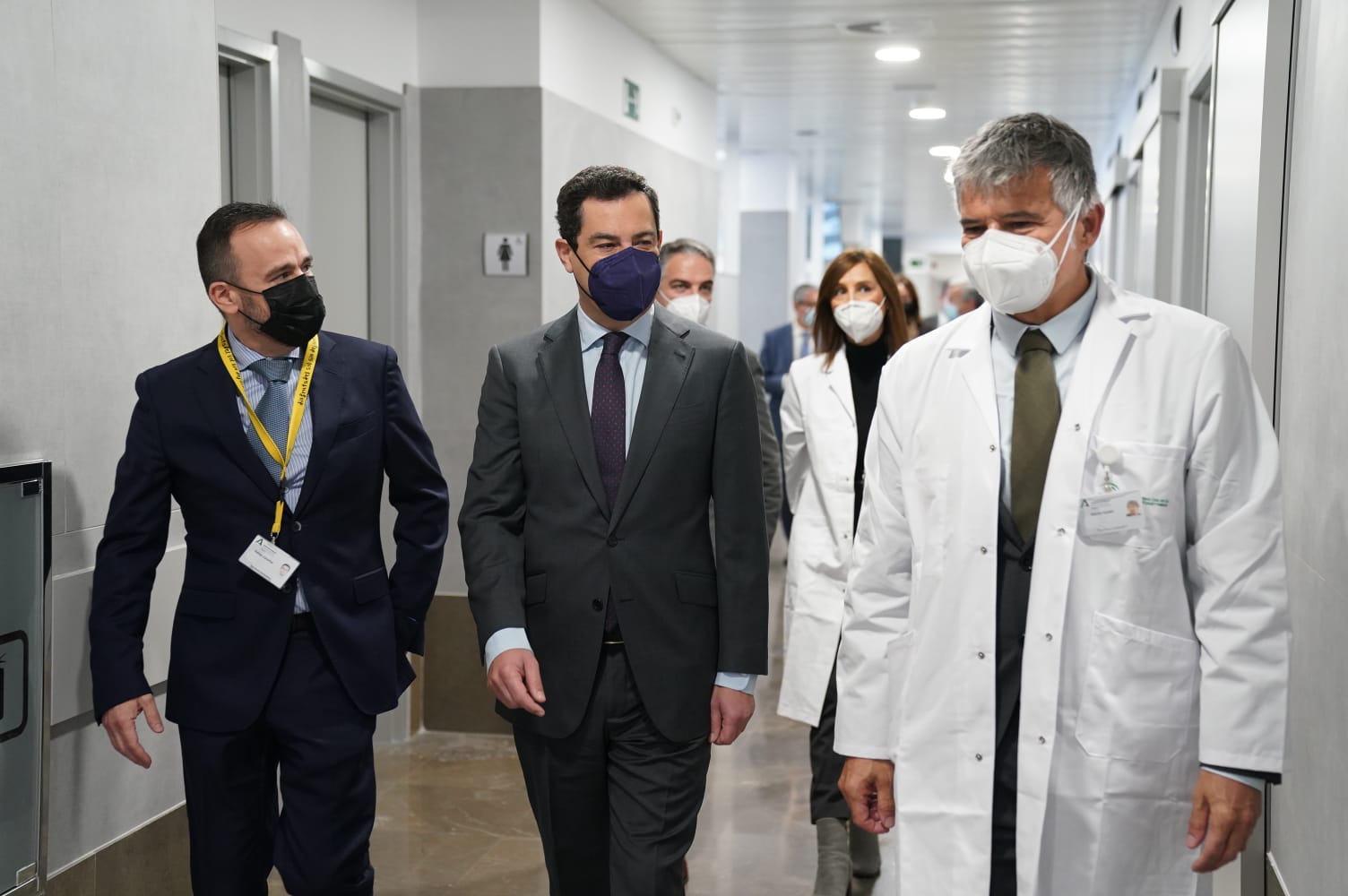Moreno inaugura el Hospital de Estepona y anuncia el desbloqueo de la ampliación del Costa del Sol