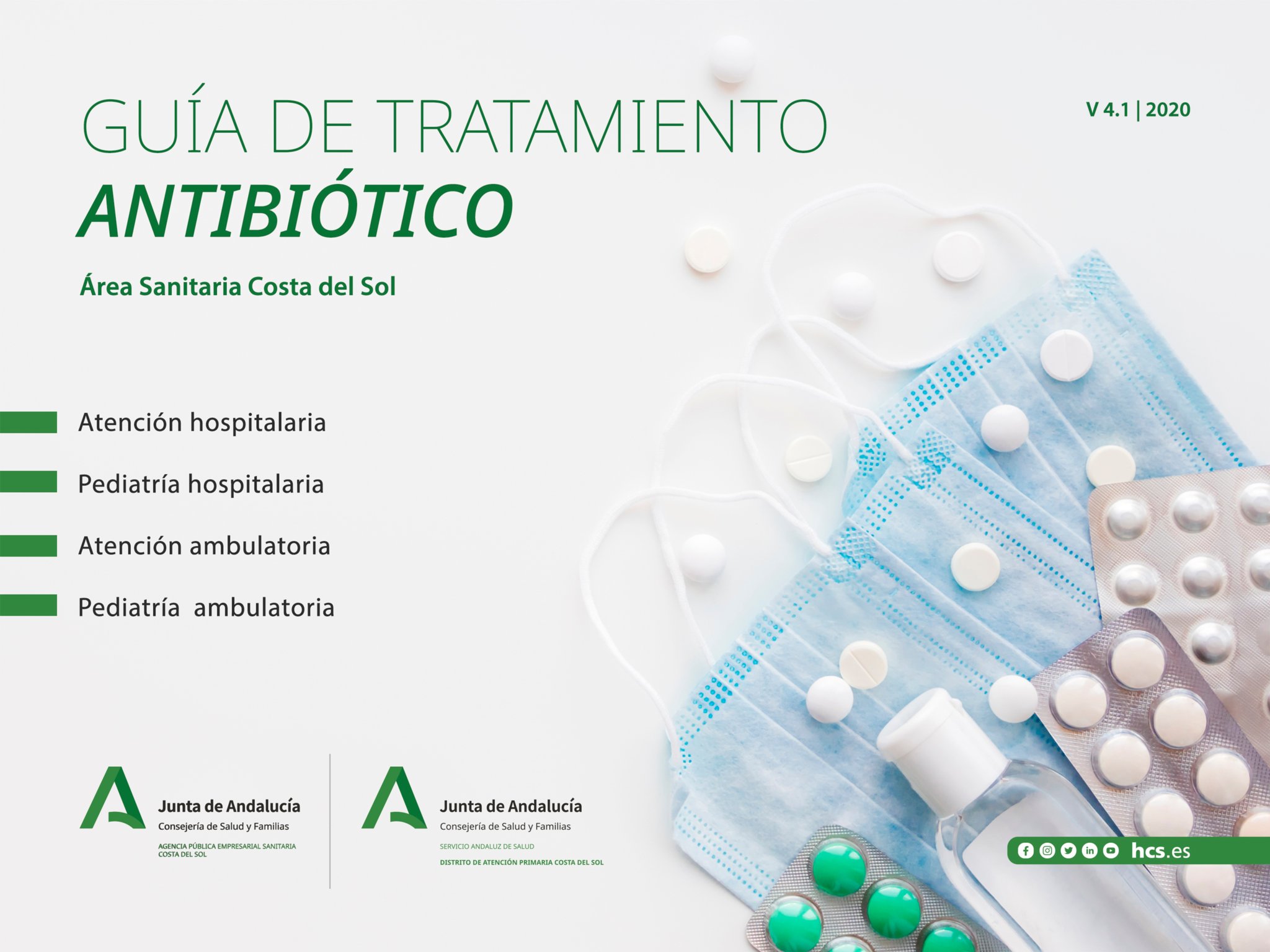 El hospital y el distrito de atención primaria Costa del Sol reeditan una guía conjunta de tratamiento para los principales procesos infecciosos