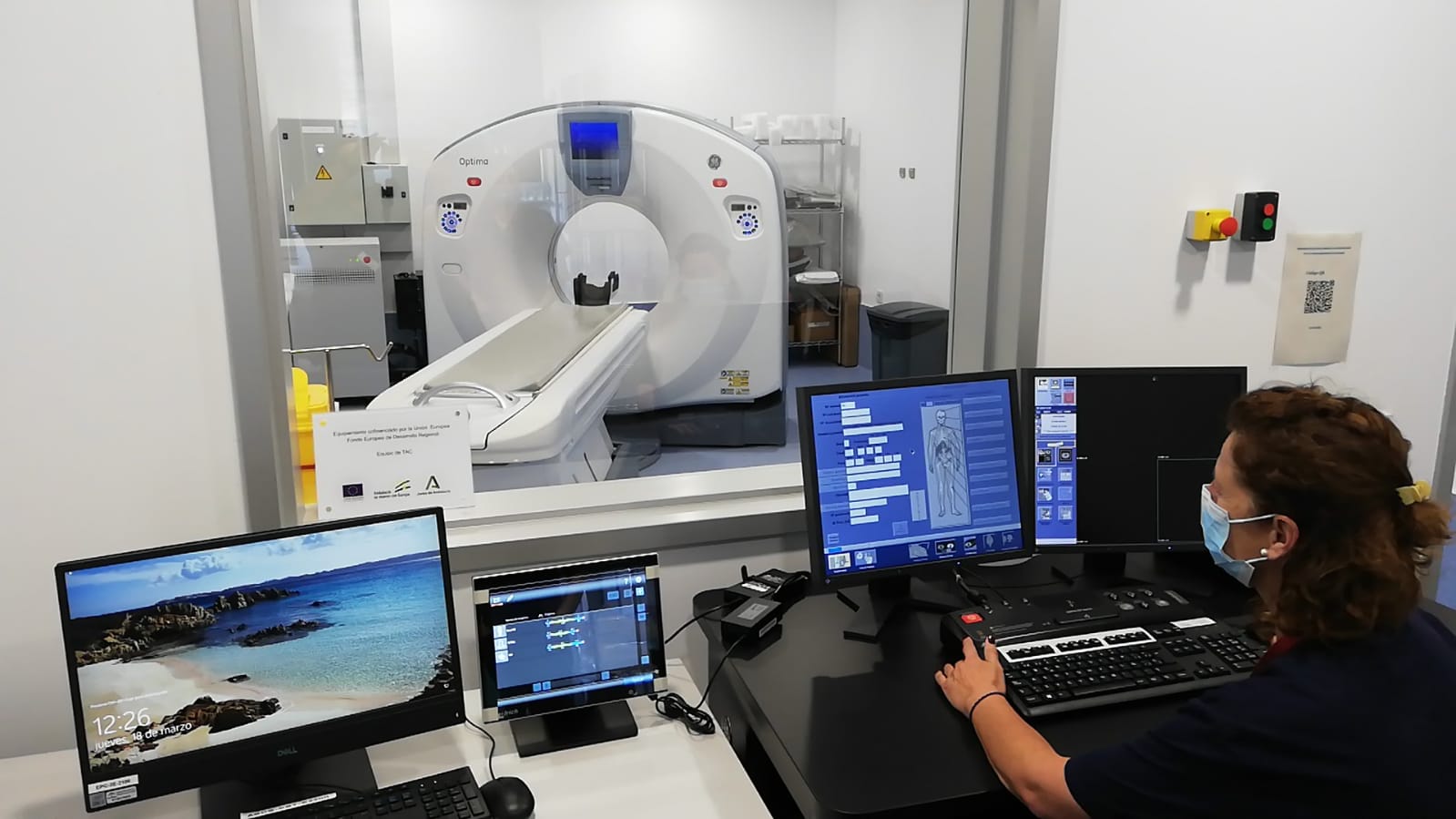 Hoy se inicia la actividad programada en Radiología en el Hospital de Alta Resolución de Estepona