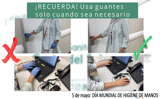 El Hospital Costa del Sol pone en marcha una campaña motivo del Día Mundial de la Higiene de Manos recordando que es una acción que puede salvar vidas