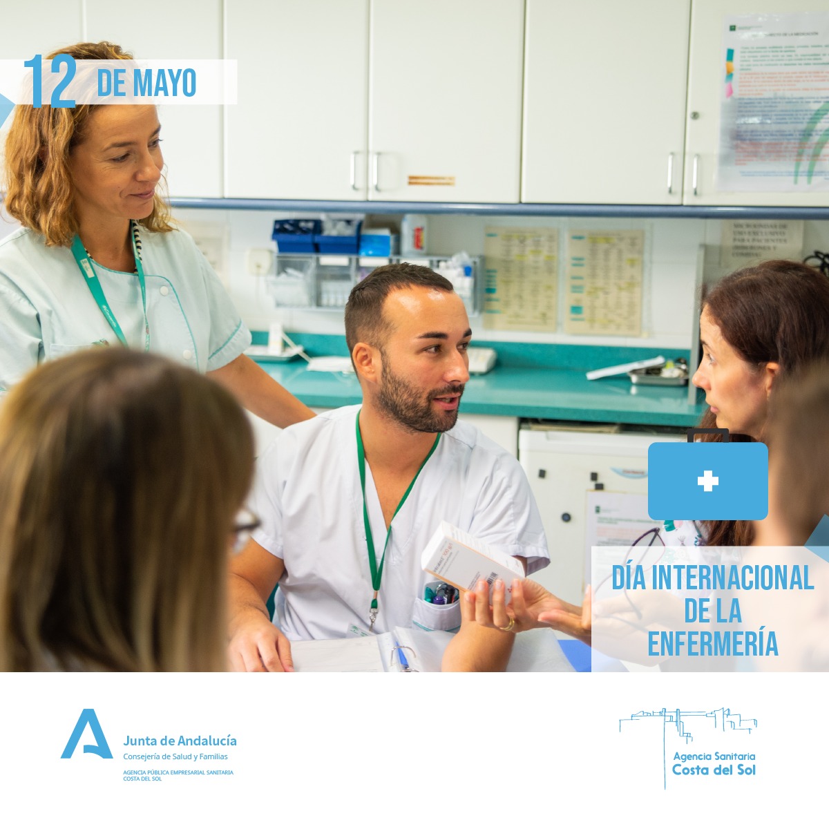 La Agencia Sanitaria Costa del Sol rinde homenaje a la profesión enfermera en el Día Internacional de la Enfermería