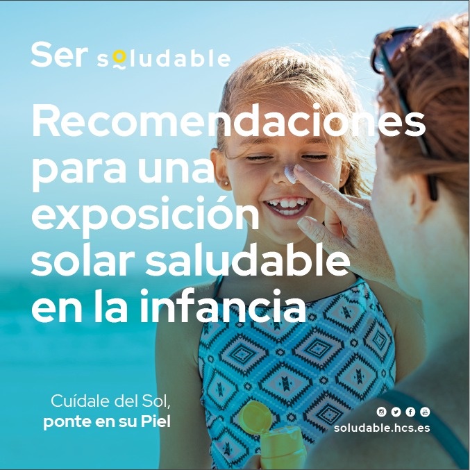 Soludable crea una guía específica dirigida a menores para la hora de exponerse al sol