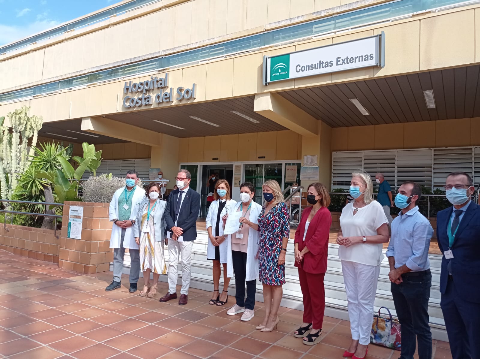 La delegada del Gobierno asegura que Marbella se convertirá en la capital de la sanidad pública andaluza