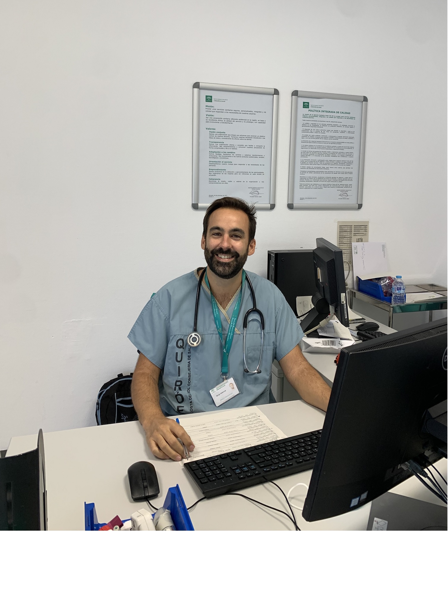 El facultativo especialista en Neumología del Hospital Costa del Sol, Borja Valencia, elegido vicepresidente de Neumosur