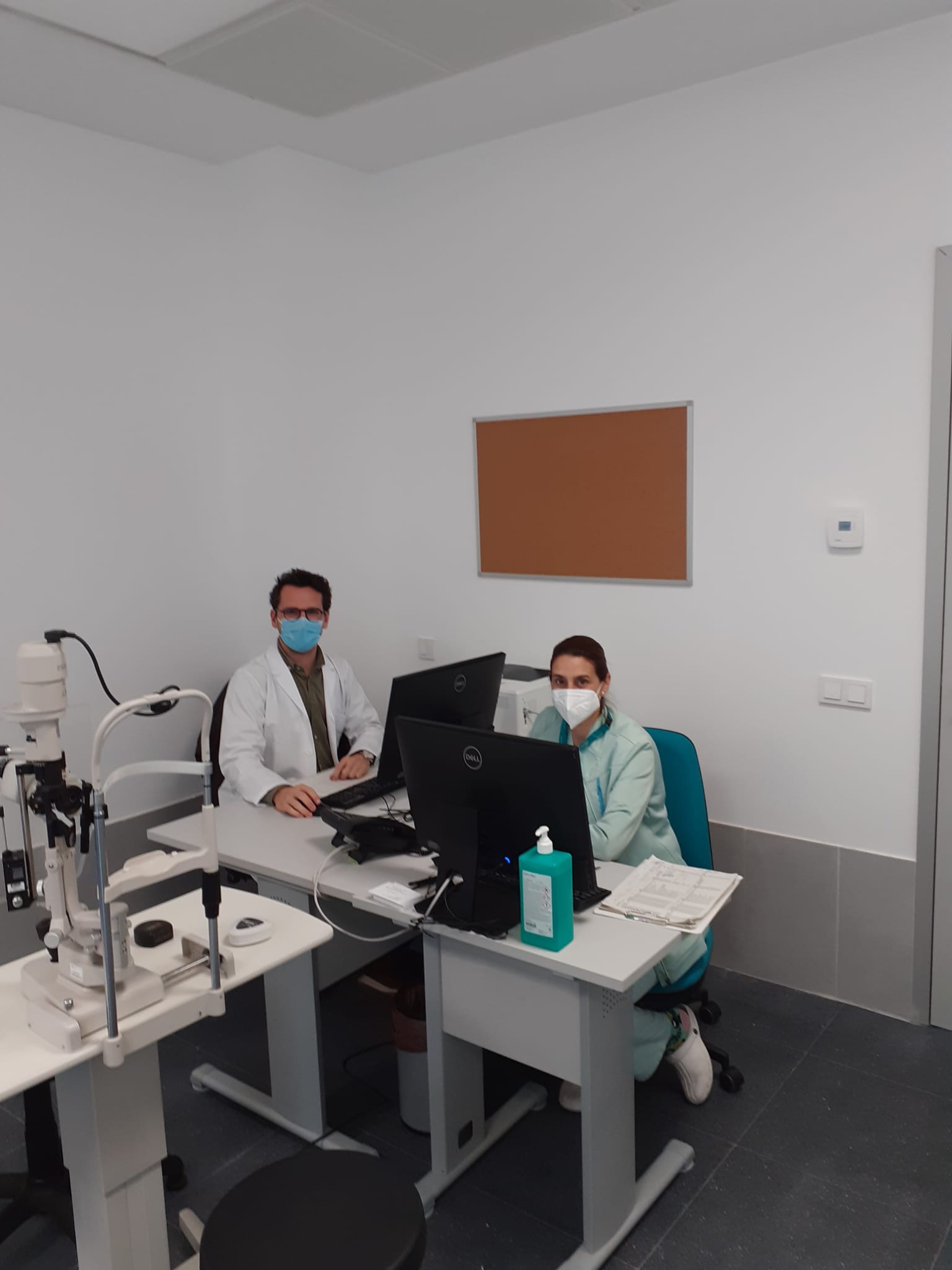 El Hospital de Alta Resolución de Estepona ha abierto las consultas de Oftalmología y en febrero se iniciarán las de Anestesiología