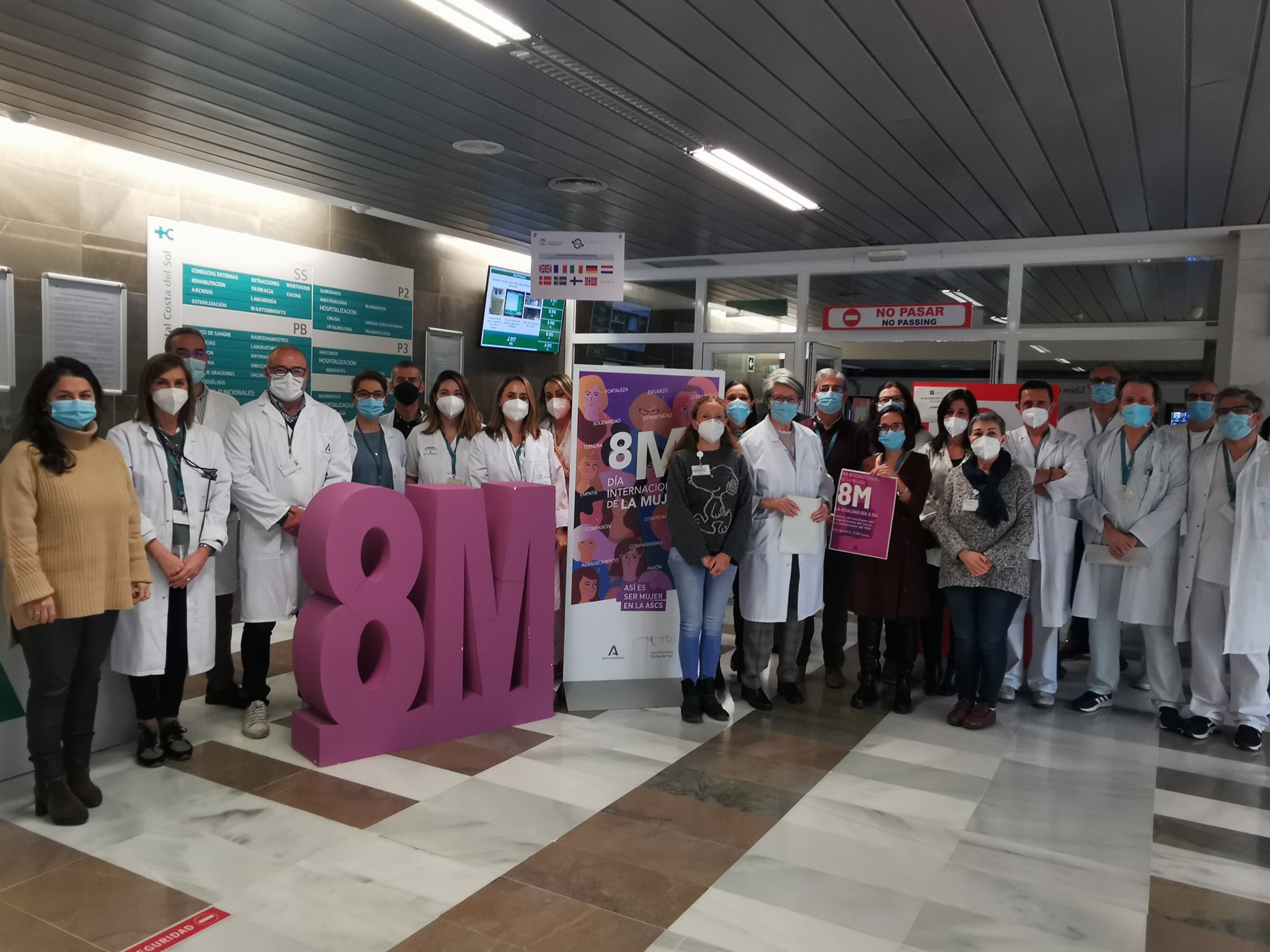 El Hospital Costa del Sol celebra hoy el 8 M ‘Día Internacional de la Mujer’ con una programación especial