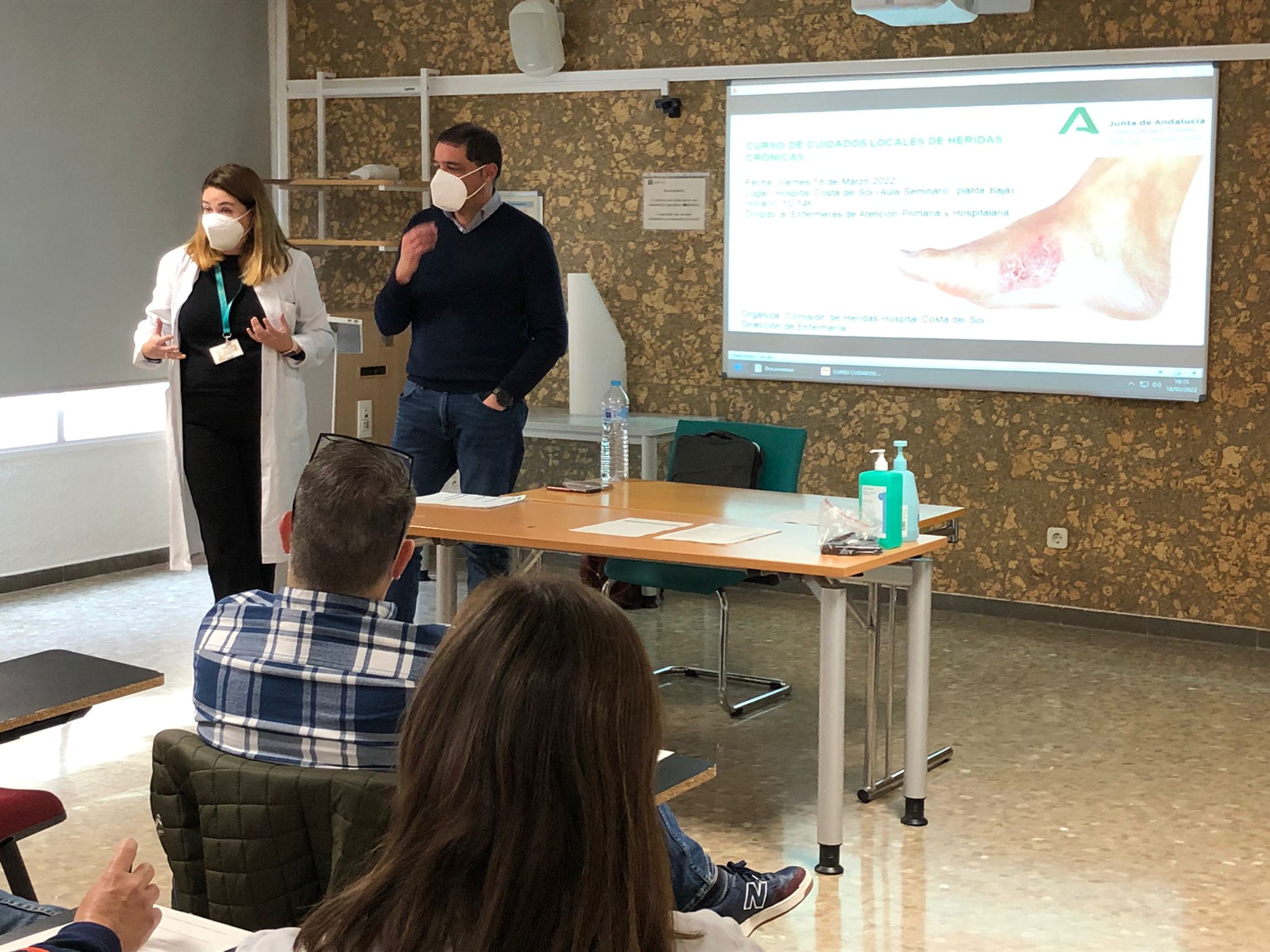 El Hospital Costa del Sol y el Distrito de Atención Primaria celebran conjuntamente un curso de cuidados locales de heridas crónicas