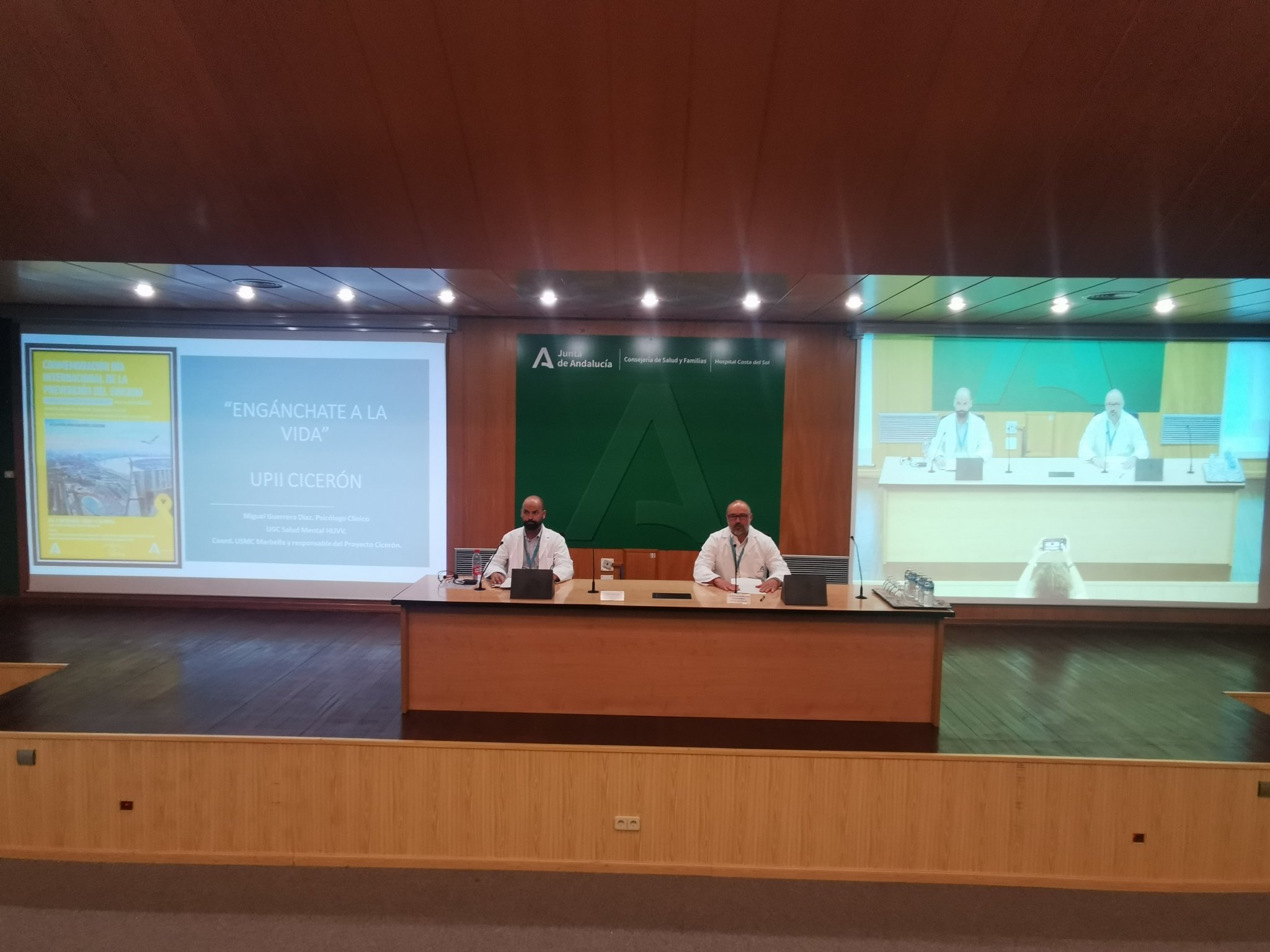 Jornada de puertas abiertas en el Hospital Costa del Sol con motivo del Día Internacional de la Prevención del Suicidio