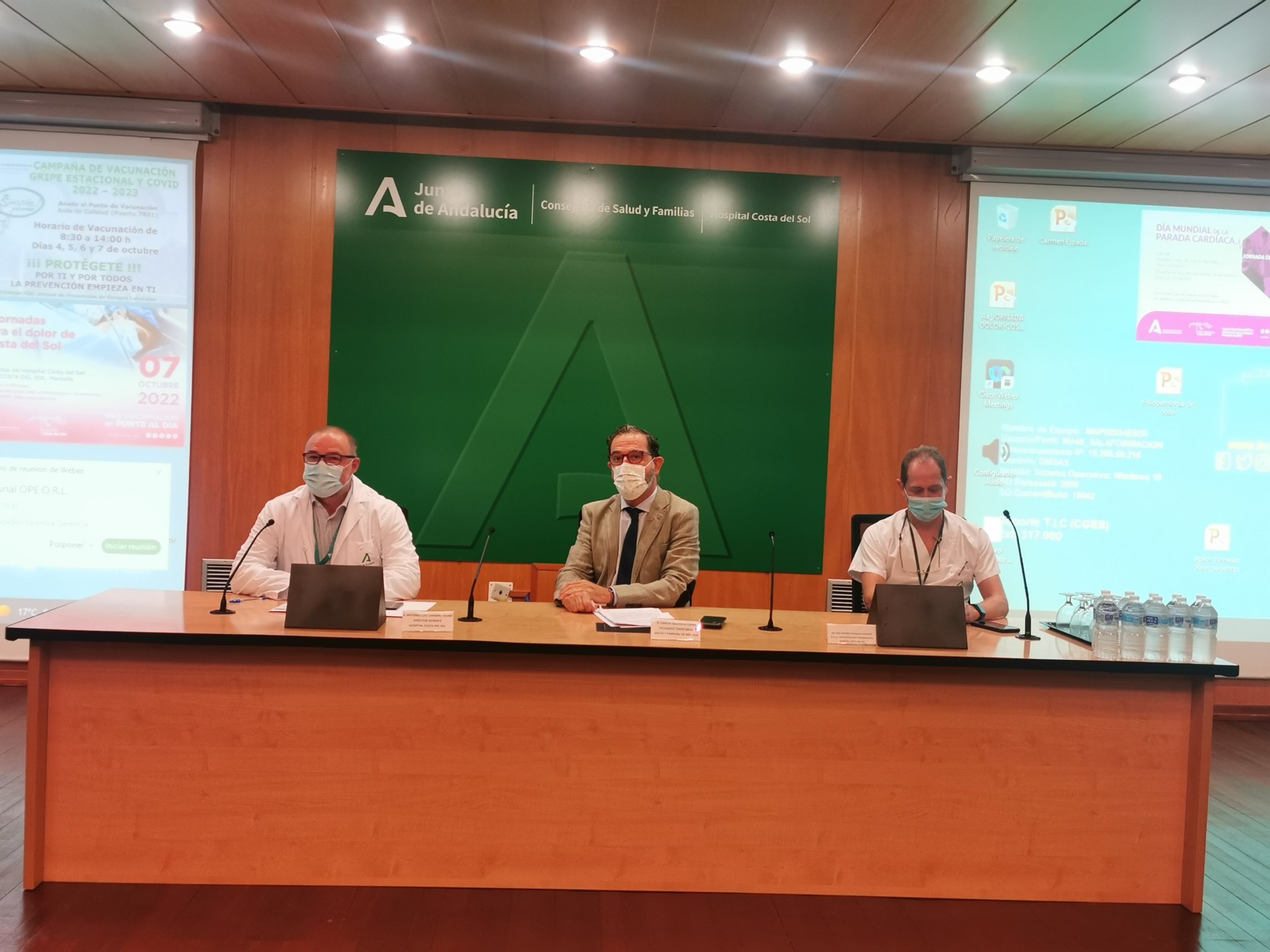 El Hospital Costa del Sol ha celebrado hoy las ‘III Jornadas Contra el Dolor de la Costa del Sol’