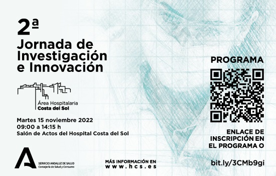 Ya puedes inscribirte en la II Jornada de Investigación e Innovación en el Hospital Costa del Sol