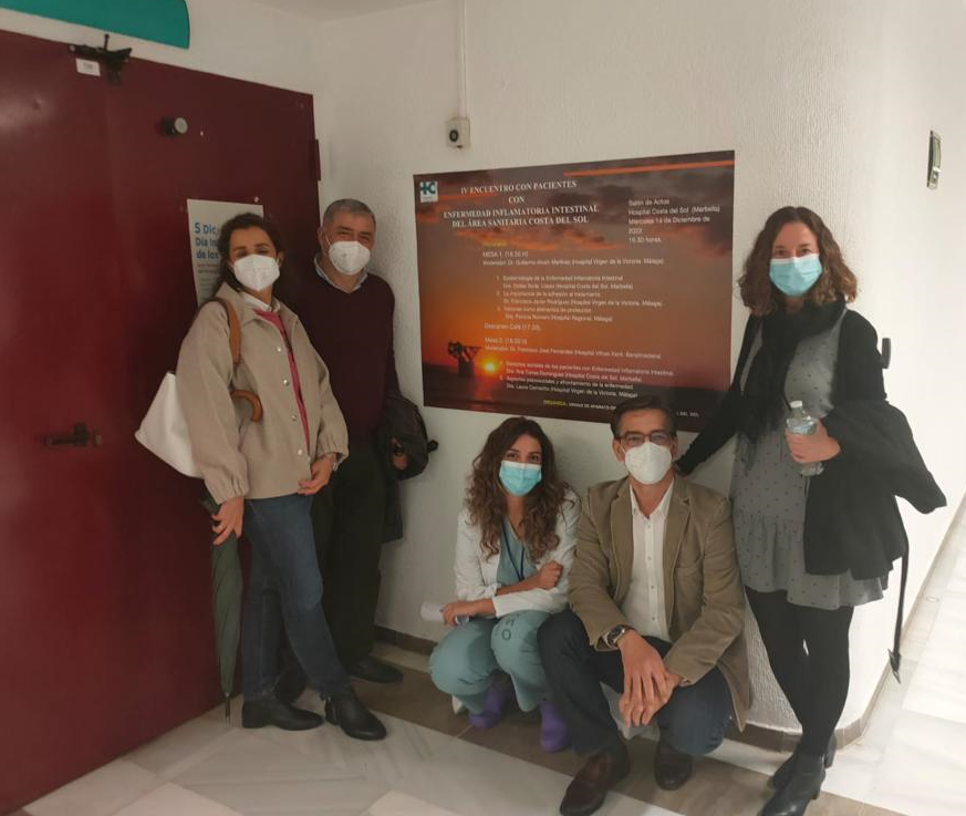 Unas 50 personas se han dado cita en el IV Encuentro con Pacientes con Enfermedad Inflamatoria Intestinal en la Costa del Sol celebrada en el Hospital Costa del Sol
