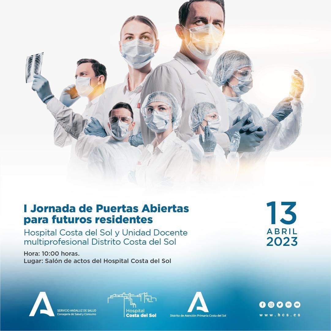 El Hospital Costa del Sol y el Distrito de Atención Primaria Costa del Sol celebran las ‘I Jornadas de Puertas Abiertas para futuros Residentes’