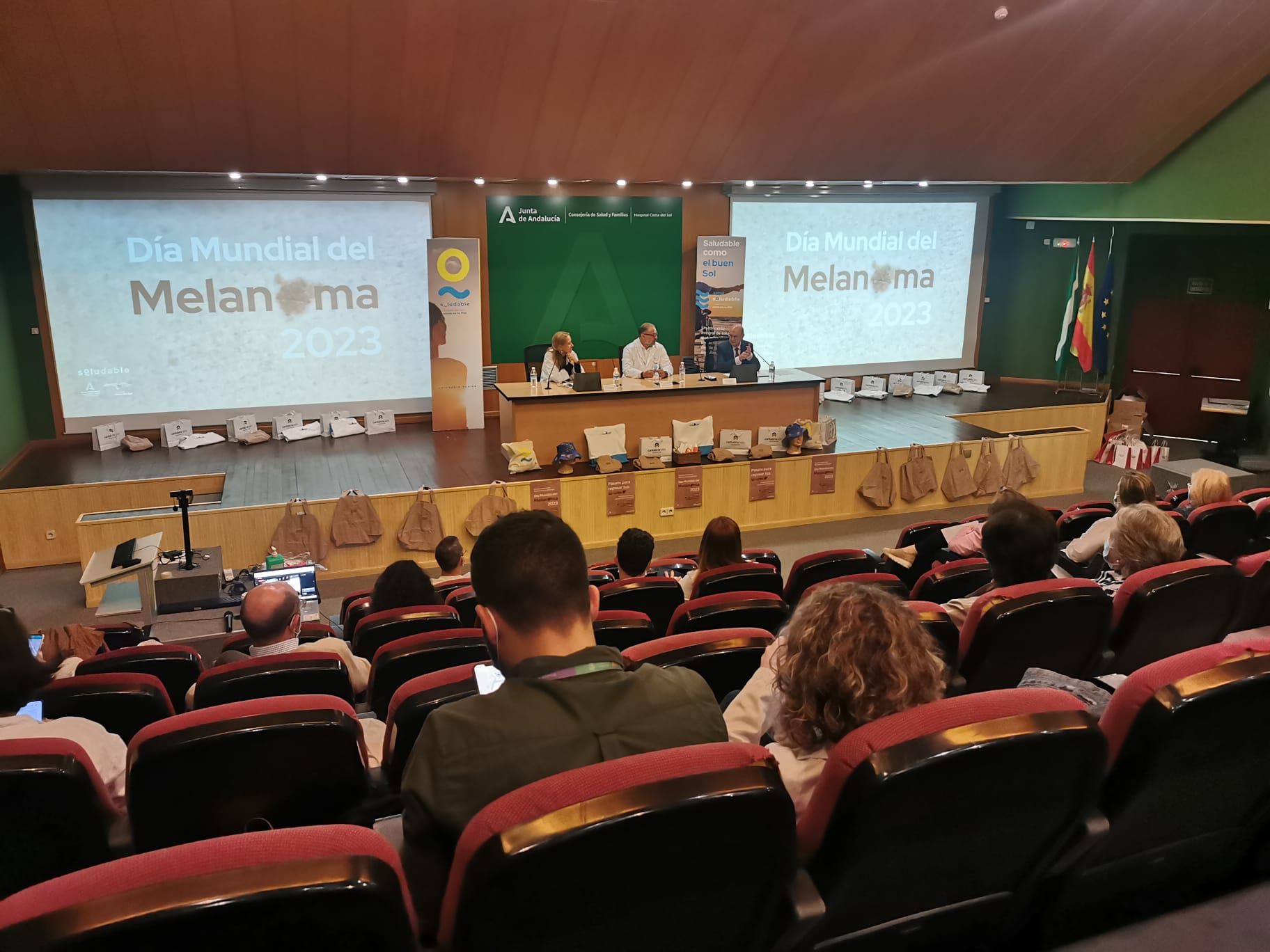 El Proyecto Soludable ha organizado unas jornadas en el Hospital Costa del Sol para conmemorar hoy el ‘Día Mundial del Melanoma’