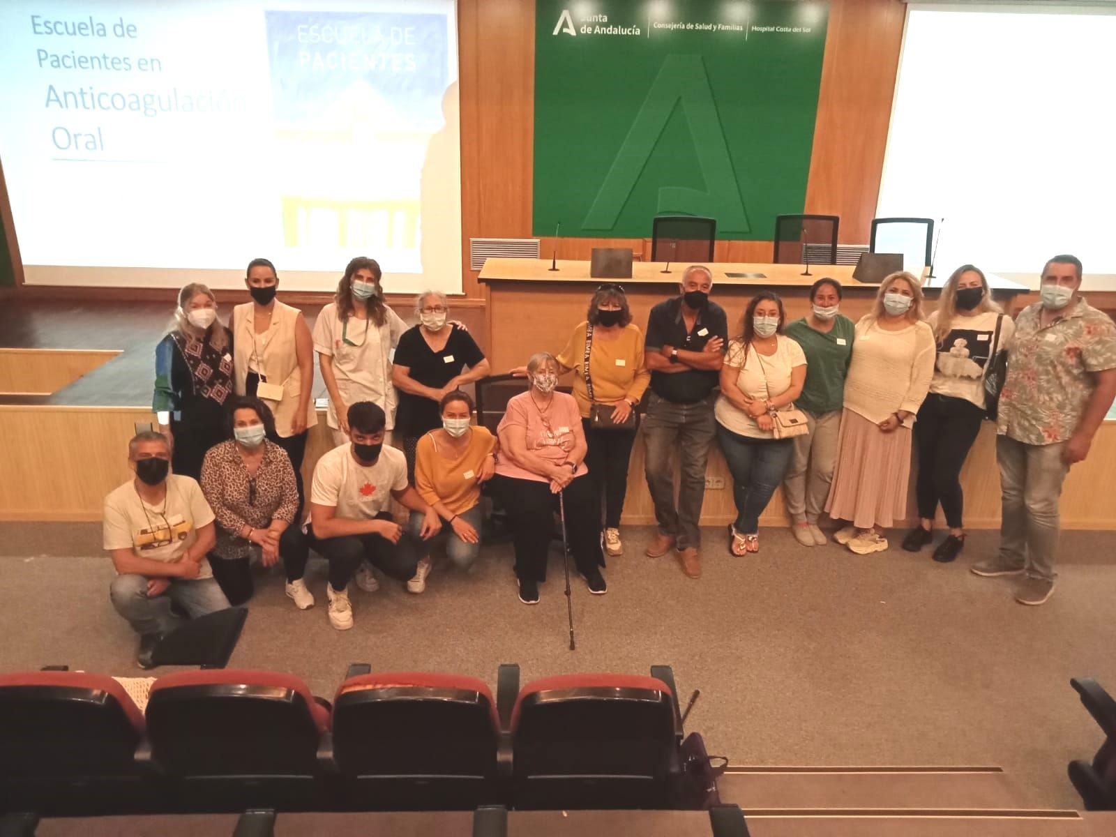 El Hospital Costa del Sol ha celebrado una nueva Escuela de Pacientes para personas anticoaguladas