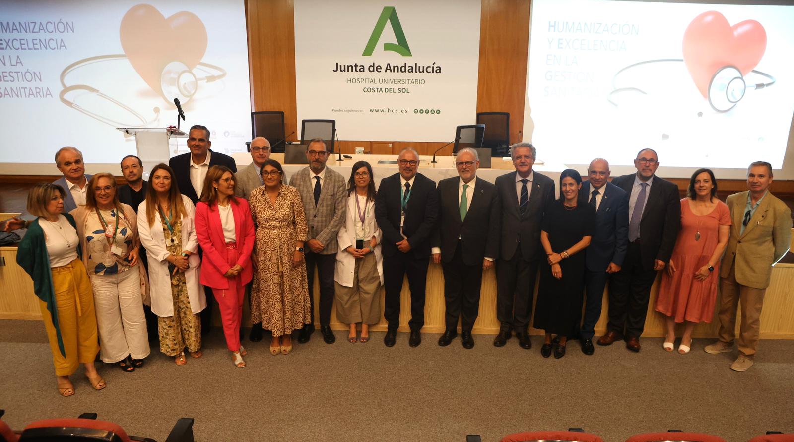 El Hospital Universitario Costa del Sol ha acogido la Jornada de Buenas Prácticas: Humanización y Excelencia en la Gestión Sanitaria