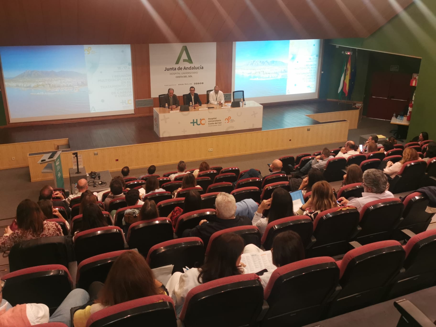 El Hospital Universitario Costa del Sol ha celebrado la ‘I Reunión Multidisciplinar de Tumores de Cabeza y Cuello’ en el seno de la programación científica de su 30 Aniversario