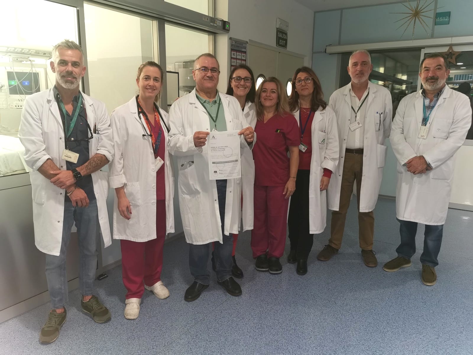La Unidad de Cuidados Intensivos del Hospital Universitario Costa del Sol obtiene la certificación nivel óptimo de la ACSA y es, de su especialidad, la que tiene mayor cumplimiento de estándares de Andalucía