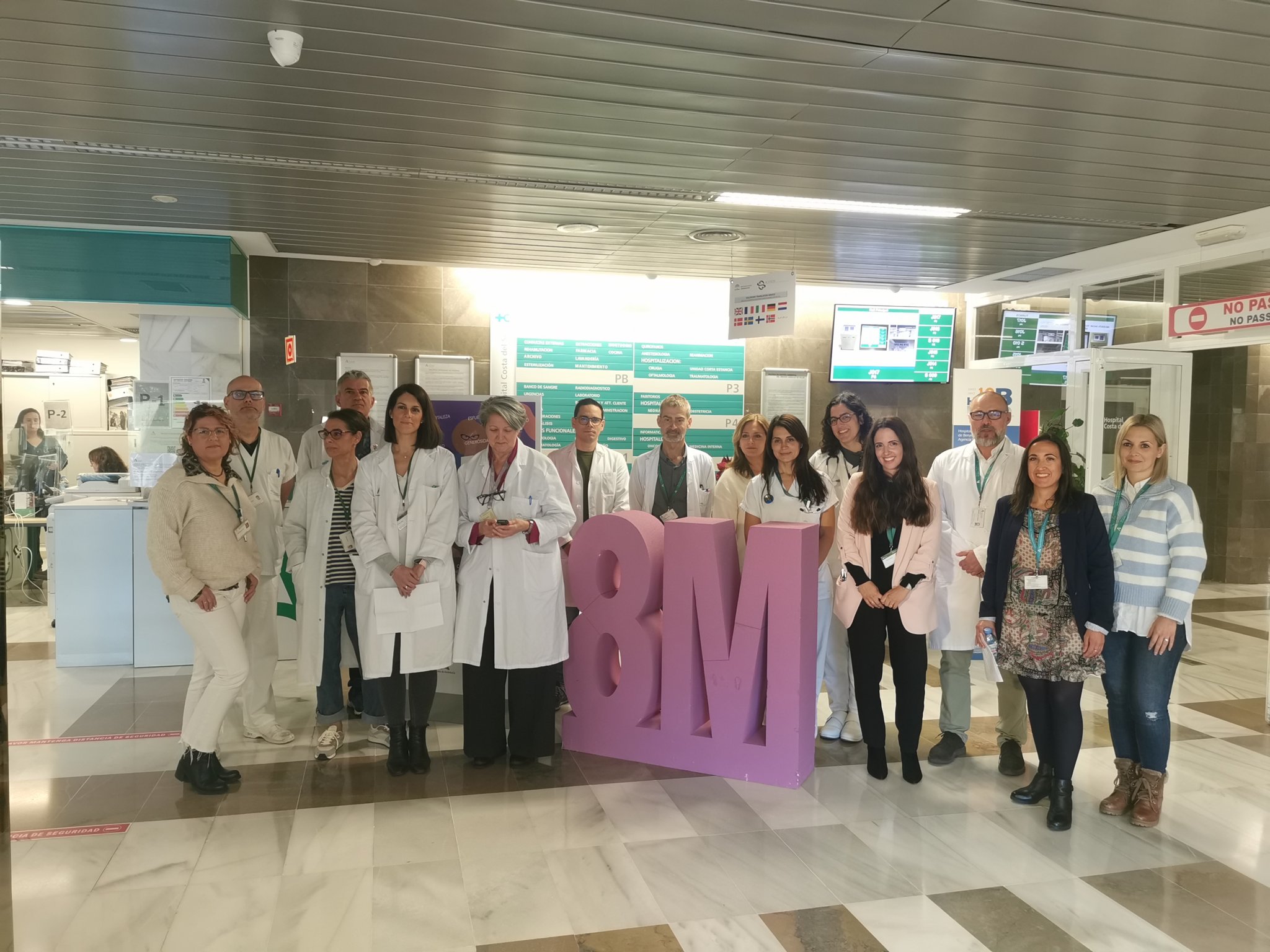 El Hospital Universitario Costa del Sol celebra hoy el 8 M ‘Día Internacional de la Mujer’ con una programación especial