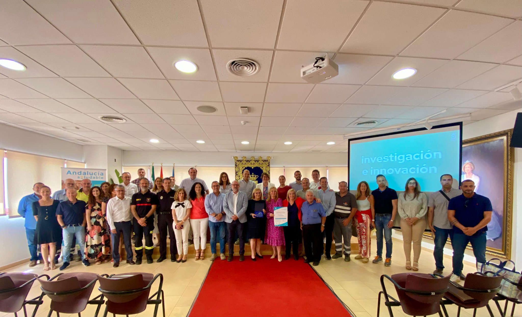 El Ayuntamiento de Fuengirola recibe el Distintivo Soludable y se convierte en la primera ciudad Soludable de Europa